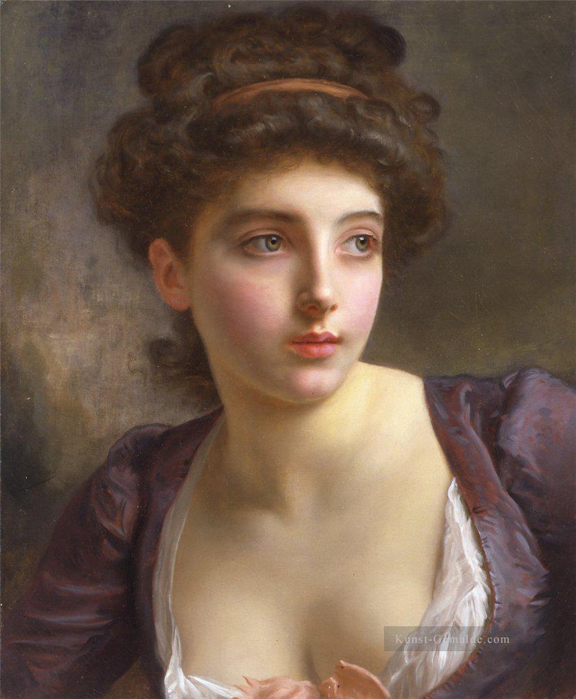 Frauenporträt Akademischer Klassizismus Pierre Auguste Cot Ölgemälde